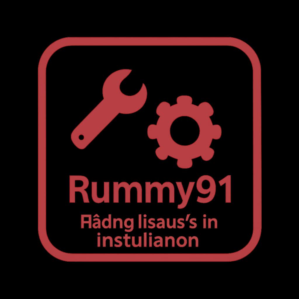 Icon representing troubleshooting installation issues in Rummy91.