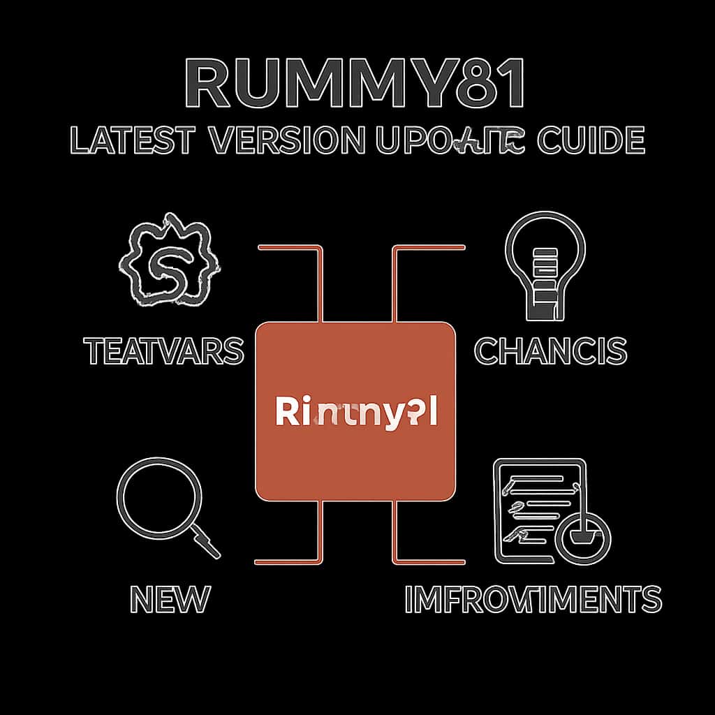Illustration outlining the steps of the Rummy91 update process.