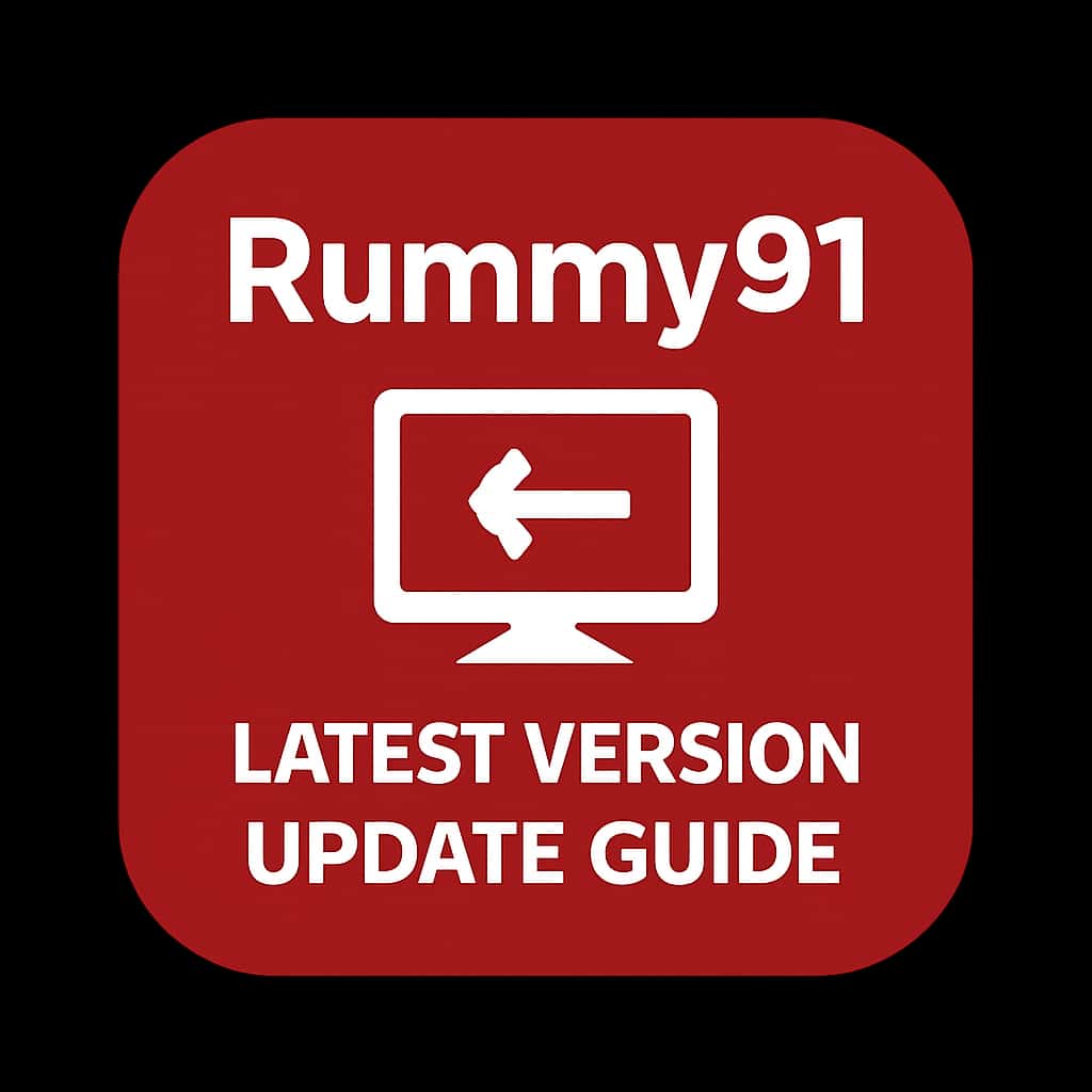 Icon depicting the Rummy91 Latest Version Update Guide.