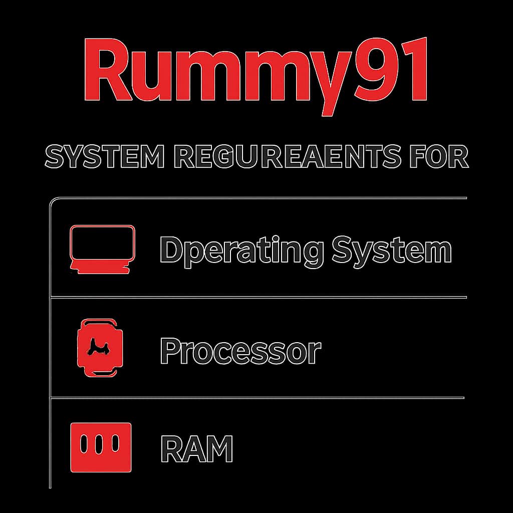 An illustration detailing the installation steps for Rummy91.